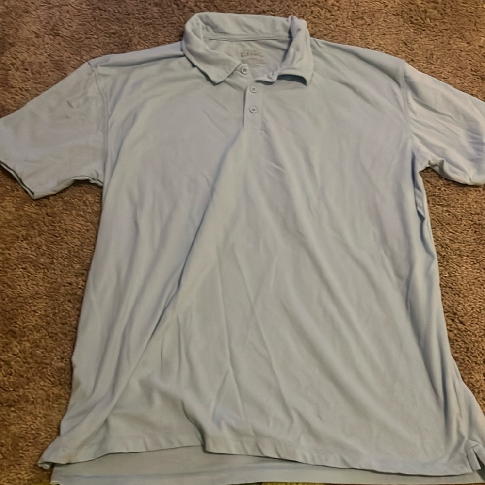 True Classic Light Blue Polo Shirt